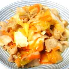 รูปของ 豚肉と厚揚げの炒め物