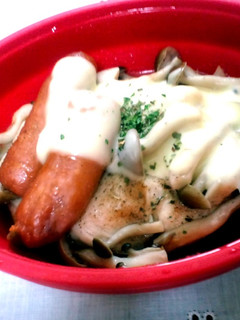 簡単ヘルシー♪ 鶏と野菜のレンジ蒸し-レシピのメイン写真