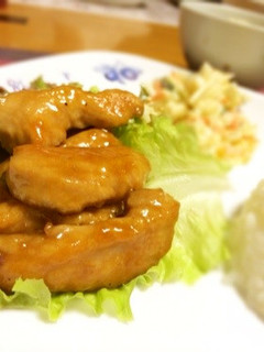 鶏胸肉の唐揚げ❀こっ照りマヨソース-レシピのメイン写真