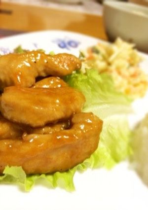 鶏胸肉の唐揚げ❀こっ照りマヨソース-レシピのメイン写真