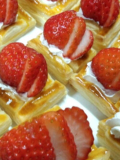 小さな可愛いいちごパイ☆-レシピのメイン写真