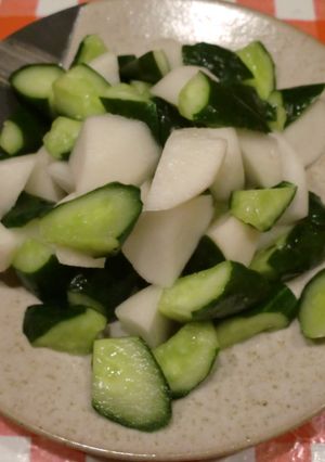 レンジで 本格的味ぬか漬け-レシピのメイン写真