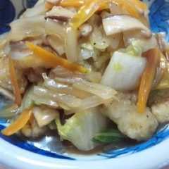 รูปของ たらの野菜あんかけ