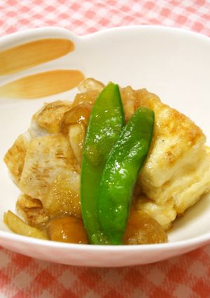 豆腐と里芋のなめこおろしかけ-レシピのメイン写真