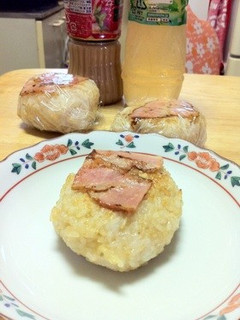 ジューシーベーコン焼きおにぎり-レシピのメイン写真