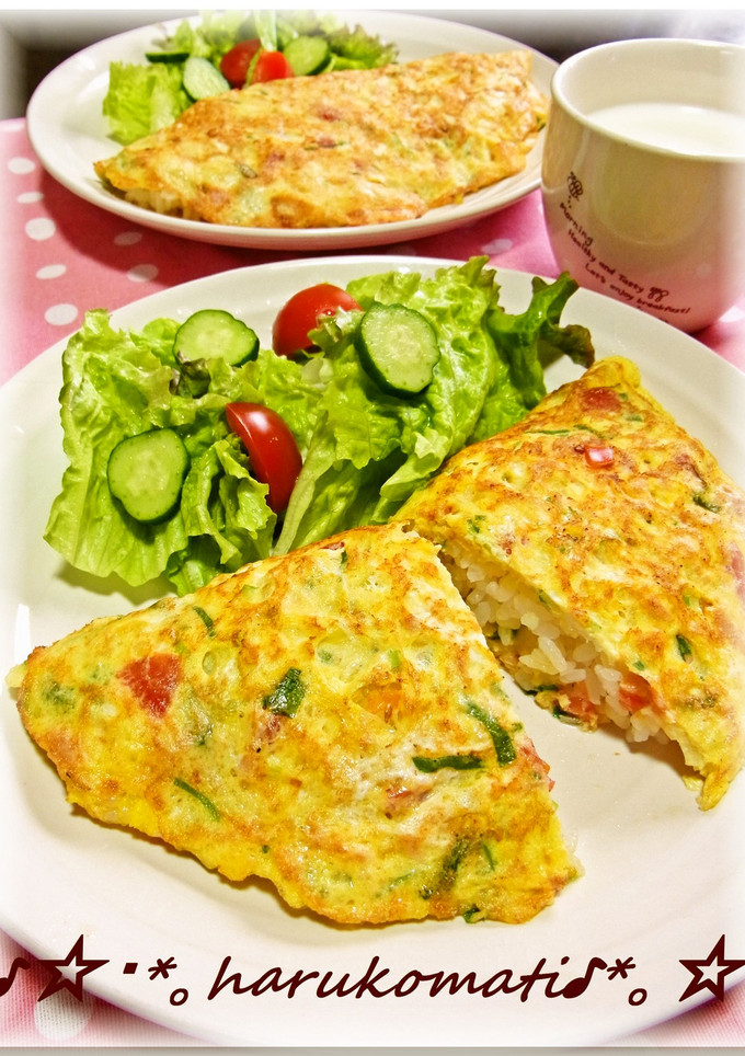 白だしと白ご飯で♪あっさりオムライス-レシピのメイン写真