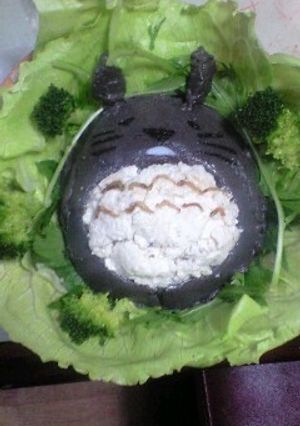 黒ごま豆腐トトロのサラダ-レシピのメイン写真