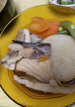 圧力鍋で、簡単あっさりブリ大根☆-レシピのメイン写真
