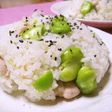 美味しい満足まじゅじゅ家ノそら豆ご飯