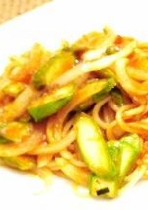 大人のナポリタン（野菜でかさ増し）-レシピのメイン写真