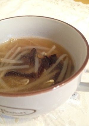 もやしとキクラゲの中華スープ-レシピのメイン写真