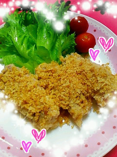 *揚げないdeキムチーズかつ風*-レシピのメイン写真