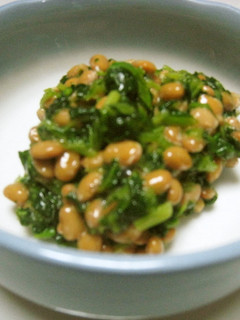 野菜を食べよう☆ほうれん草入り納豆-レシピのメイン写真