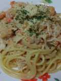 レンジでカニクリームパスタソース