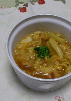 お腹いっぱいスープパスタ-レシピのメイン写真