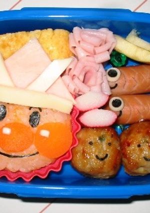 アンパンマンと鯉のぼり-レシピのメイン写真