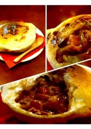 季節野菜のパイ包みカレー-レシピのメイン写真