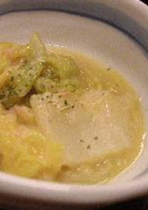 白菜のクリームコーン煮-レシピのメイン写真