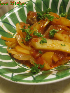 野菜たっぷり♪煮込みハンバーグ-レシピのメイン写真