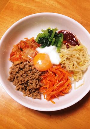 ♫簡単ひき肉でビビンバ♫-レシピのメイン写真