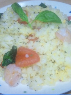 トマトとバジルのイタリアン炒飯-レシピのメイン写真