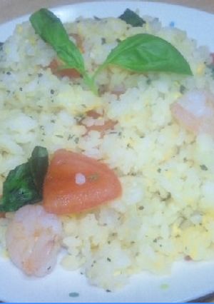 トマトとバジルのイタリアン炒飯-レシピのメイン写真