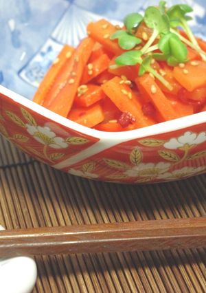 春にんじんのカリカリキムチ漬け-レシピのメイン写真