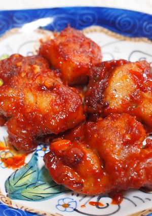 なんちゃってヤンニョムチキン-レシピのメイン写真