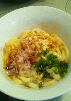 うまうま♪釜玉うどん☆-レシピのメイン写真