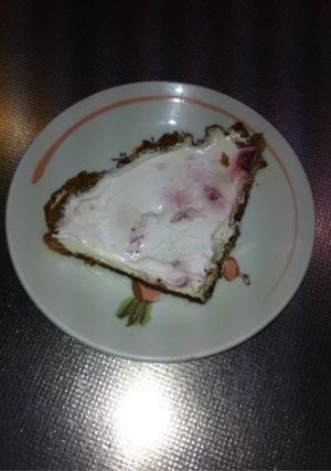 ☆レアチーズ風 水切りヨーグルトケーキ-レシピのメイン写真