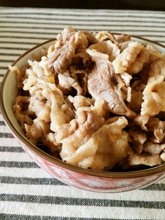 しょうがたっぷり牛丼-レシピのメイン写真
