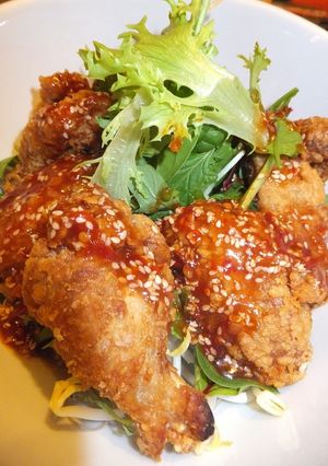 ピリ辛チキンのもやしサラダあえ-レシピのメイン写真