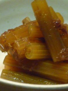 蕗の煮物-レシピのメイン写真
