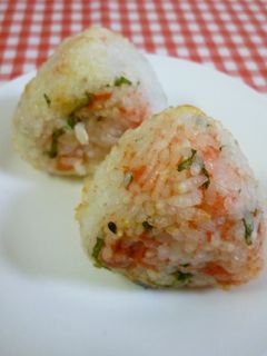 明太チーズ焼きおにぎり-レシピのメイン写真