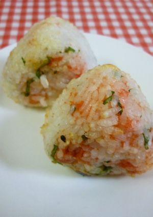 明太チーズ焼きおにぎり-レシピのメイン写真