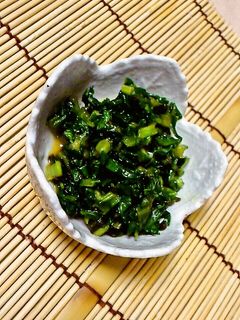 小松菜のうまうま炒め煮☆ざくざくふりかけ-レシピのメイン写真