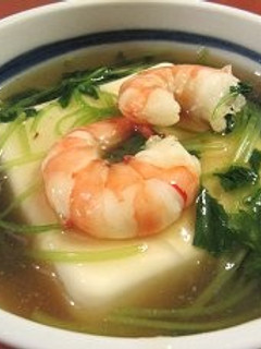 豆腐の簡単えびあんかけ-レシピのメイン写真