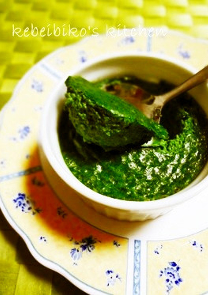 ほうれん草のスフォルマート☆伊な茶碗蒸し-レシピのメイン写真