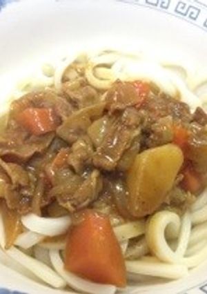 カレーうどん-レシピのメイン写真
