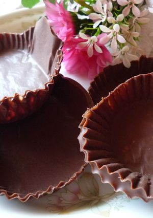 本物そっくり!?超超超簡単なチョコカップ-レシピのメイン写真