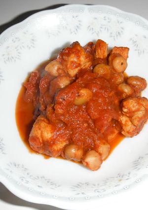 鶏肉とＭＩＸビーンズのトマト煮込み-レシピのメイン写真