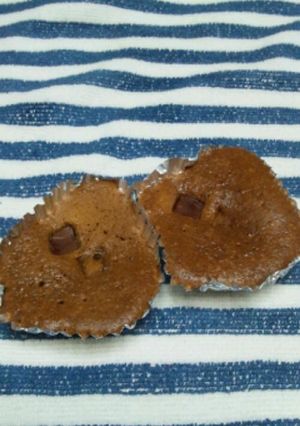 ホットケーキミックスdeチョコ蒸しパン-レシピのメイン写真