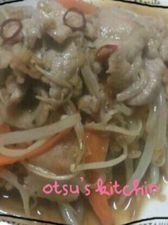 豚肉と野菜いためのポン酢漬け-レシピのメイン写真