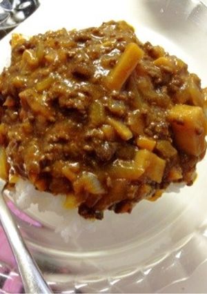 今日のキーマカレー-レシピのメイン写真