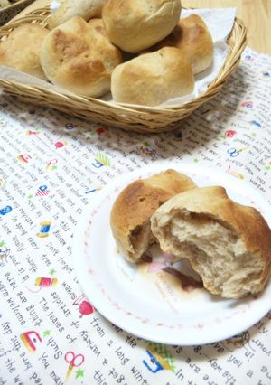 全粒粉入り♪シンプルパン-レシピのメイン写真