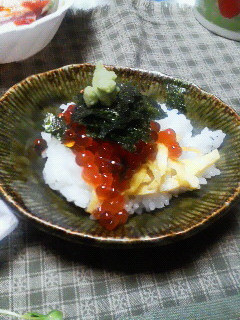 たっぷりいくら丼-レシピのメイン写真