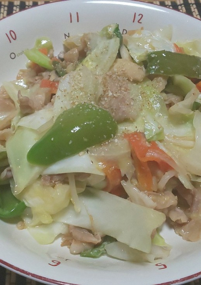 野菜と豚肉のみそ炒め♥-レシピのメイン写真