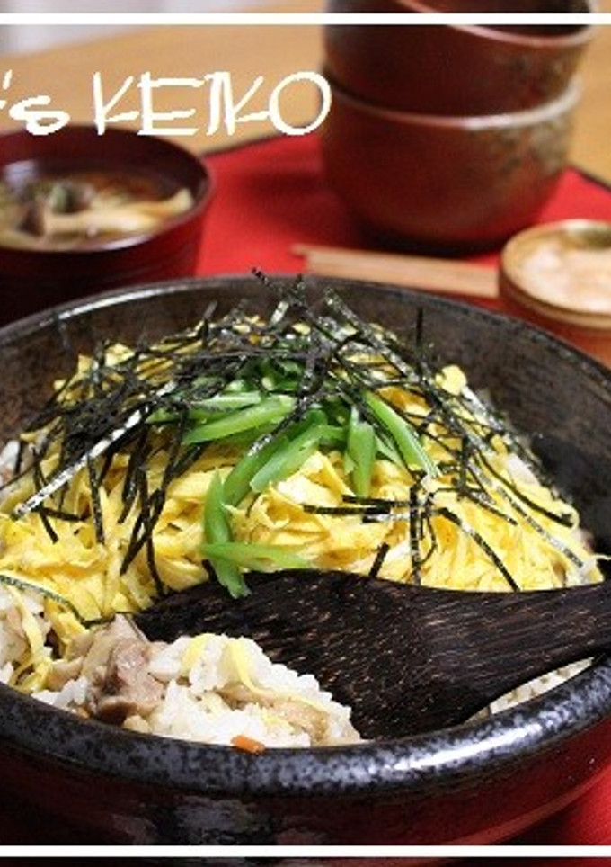 【農家のレシピ】鶏ちらし寿司-レシピのメイン写真