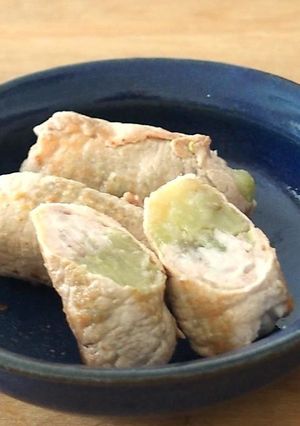 簡単!ご飯がすすむとろとろナスの豚肉巻き-レシピのメイン写真
