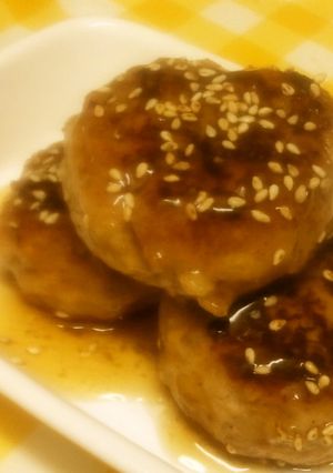 ゆずこしょう味シャキシャキれんこんつくね-レシピのメイン写真